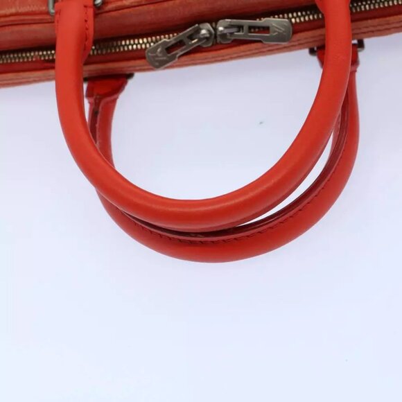 LOUIS VUITTON Damier Infini Porte Documents Voyage Bag Orange M56004 Auth 55372 - Picture 7 of 16